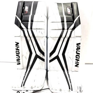 Used Vaughn V10 30+2 Goalie Leg Pads Inter White 30" 11860-S000290536