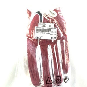 Used Nike NIKE FB Gloves Maroon 3X 11860-C000290418