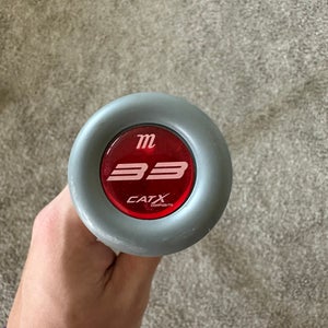 2023 Marucci CAT X BBCOR Certified Bat (-3) Composite 30 oz 33" (Used)