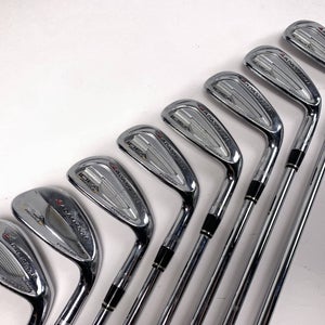 Adams Idea Pro Gold Iron Set 5-PW+GW+LW Project X 5.0 Regular Steel Mens RH