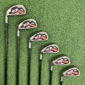 Wilson D300 Iron Set 5-9 GW Matrix Speed Rul-Z Senior A Flex Left Handed