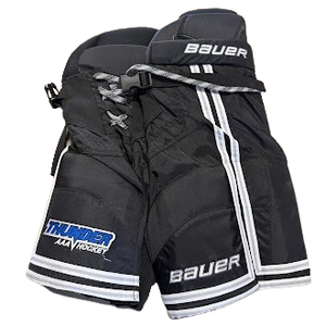 Bauer - Used Junior Hockey Pants (Black/Grey/White) - *Size Medium*