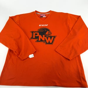 Used Orange CCM Purdue Northwest Practice Jersey | XL | K344