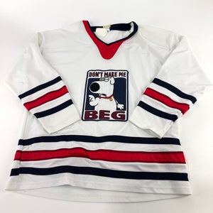 Used White Family Guy Practice Jersey | Large/XL | U181