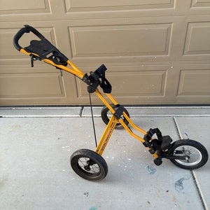 Yellow Unisex Sun Mountain Push Cart (Used)