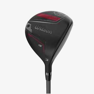 Wilson Staff Dynapower 3 Wood 15* (HZRDUS Smoke Red RDX Stiff, LEFT) 2023 NEW