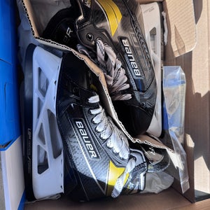 Bauer Supreme UltraSonic Hockey Goalie Skates Regular Width 8 (New)
