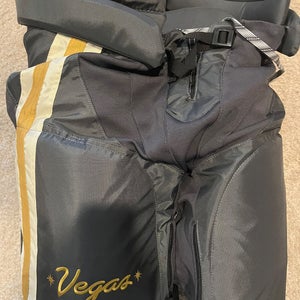 Senior Bauer Vapor Vegas Golden Knights Winter Classic Large Pro Stock Hockey Pants