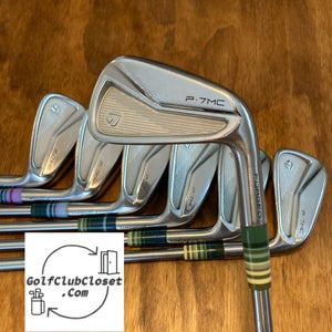 TaylorMade P7MC Iron Set / 4-PW Stiff Flex Steel Shafts