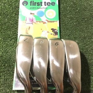 TaylorMade rac cgb Irons Set (7-PW) Regular Ascending Mass Graphite Shafts