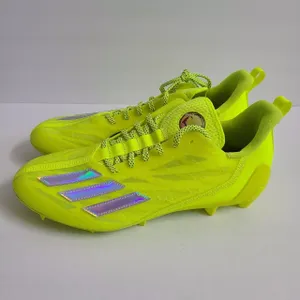 Adidas Adizero Big Mood Emoji Football Cleats GX7900 Size 13 Solar Yellow NWOT