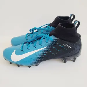 Nike Vapor Untouchable Pro 3 Panthers Football Cleats AO3021-007 Size 13 Teal Bl