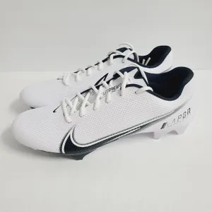 Nike Vapor Edge Speed 360 Football Cleats CD0082-100 Size 12.5 White Black