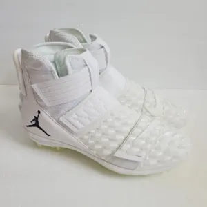 Nike Jordan Force Savage Elite 2 Football Cleats CV1665-103 Size 14.5 White