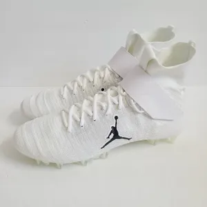Nike Jordan Alpha Menace Elite 2 Football Cleats CV1664-103 Size 14 White