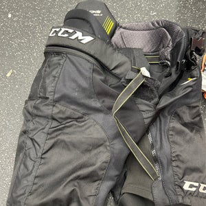 Used CCM TACKS 7092 GIRDLE Junior Pant Black MD 11162-S000427879