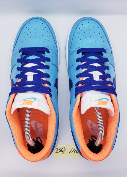 Nike Dunk Low SE Baltic Blue/Orange - Men display picture 1