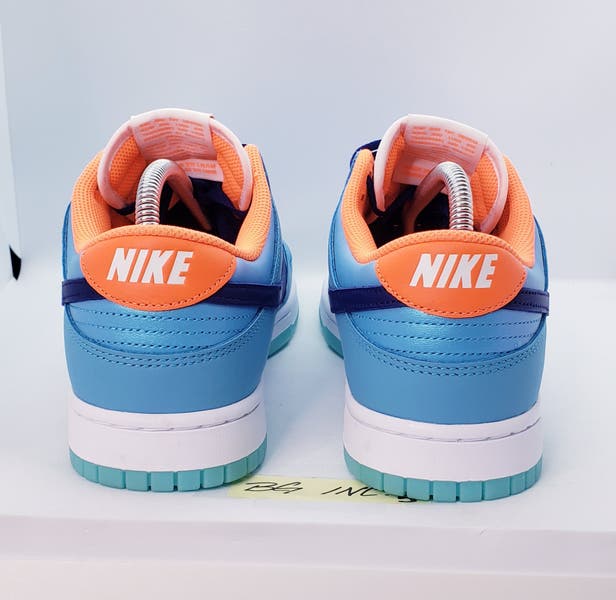 Nike Dunk Low SE Baltic Blue/Orange - Men display picture 2