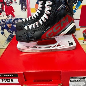 CCM JetSpeed FT670 Hockey Skates Regular Width 8 (New)