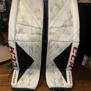 36"  CCM Eflex 5 Goalie Leg Pads (Used)