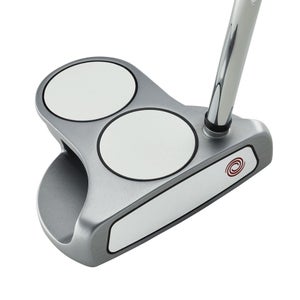 LEFT HANDED ODYSSEY WH OG 2-BALL PUTTER 34 IN ODYSSEY STEEL