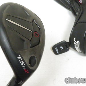 Titleist TSR2 Hybrid 21°  4H Mitsubishi Tensei AV Blue 65 Regular +Cover.. CLEAN