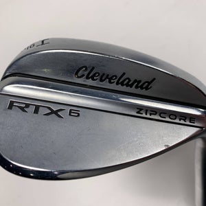 Cleveland RTX 6 ZipCore Satin Wedge 54* 10 SteelFiber i95 Regular Graphite RH