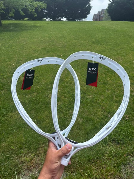 Two STX Eclipse 2 Goalie Heads