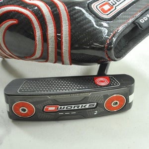 Odyssey O-Works #2 34"  Putter Right Steel with Head Cover # 194545