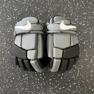 Used Nike VAPOR LT YOUTH S Lacrosse Gloves Junior Grey SM 11849-S000027408