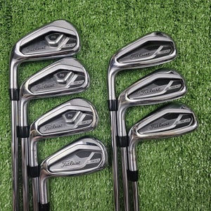 Titleist T300 2021 Iron Set 5-PW GW (48) TT AMT Red R300 Regular Steel Left LH