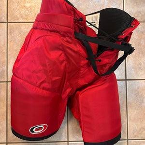 Carolina Hurricanes Nike Bauer NHL Pro Stock Team Issued Pants M Medium +1”