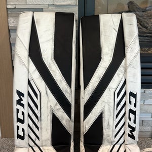 28"  CCM Axis 1.5 Goalie Leg Pads (Used)