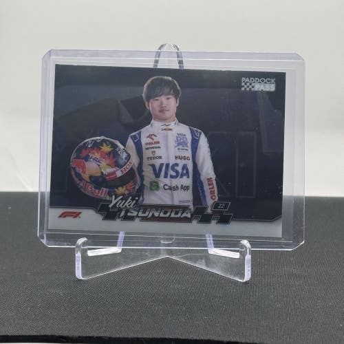 Yuki Tsunoda Visa CA Racing Bulls 2024 Topps F1 Paddock Pass Chrome #67