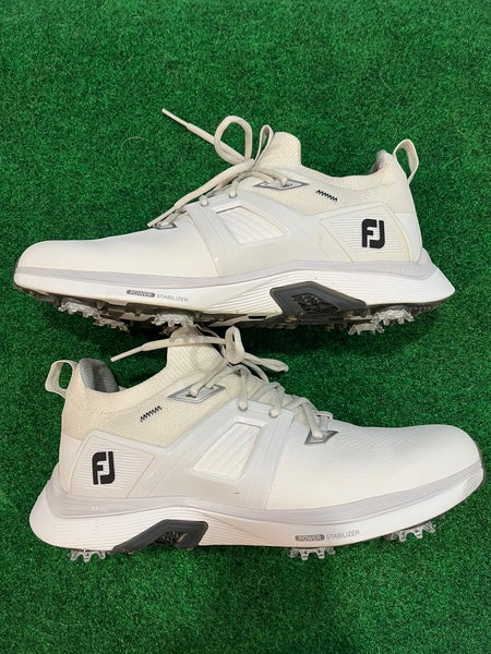 Footjoy Hyperflex Carbon Golf Shoes Mens 10 Medium width white one white