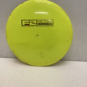 Used F2 Disc Golf Driver Yellow 11443-S000185978
