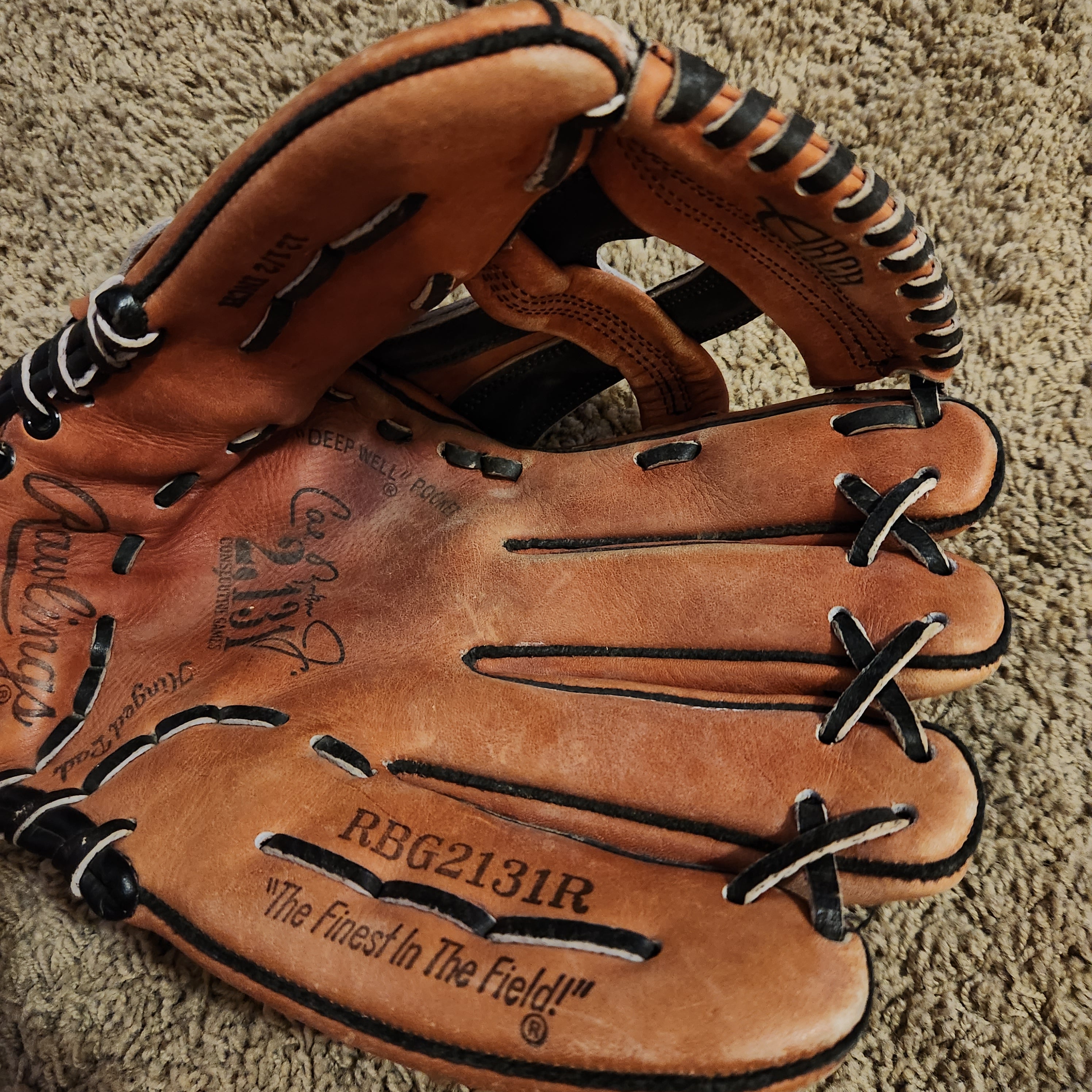 RARE Rawlings Right Hand Throw RBG2131R Cal Ripken Jr 2131