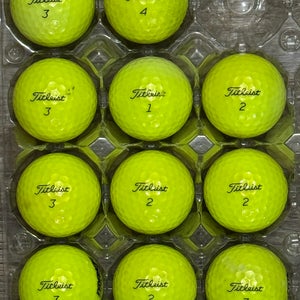 11 Titleist Pro V1 Yellow Golf Balls