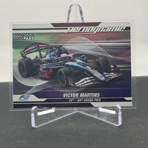 Victor Martins F2 ART Grand Prix Topps F1 Paddock Pass Aerodynamic Insert #AD-11