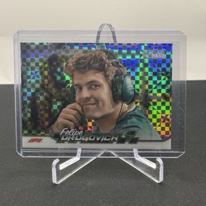 Felipe Drugovich Aston Martin 2024 Topps F1 Paddock Pass X-Fractor Parallel #24