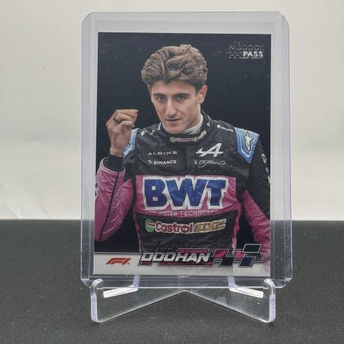 Jack Doohan BWT Alpine 2024 Topps F1 Paddock Pass Black Parallel #27