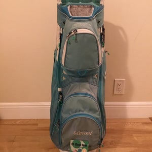 Sun Mountain Ladies Starlet Cart Golf Bag with 15-way Dividers & Rain Cover
