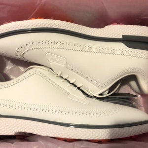 G/FORE GALLIVAN2R LONGWING GOLF SHOE MENS 12.5 EU 45.5 SNOW