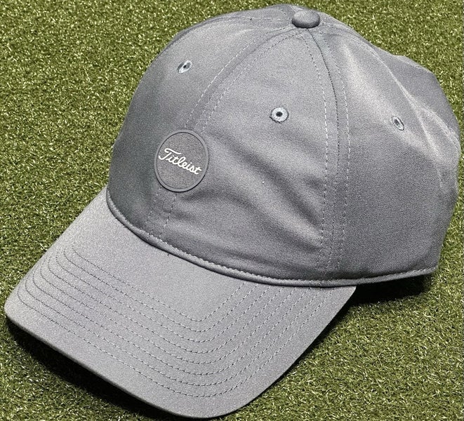 Titleist 2025 Montauk Lightweight Adjustable Golf Hat Cap One Size Color: GRAY