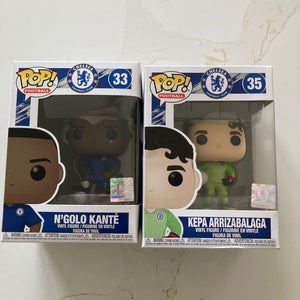 N’golo Kanté And Kepa Arrizabalaga Funko Pops