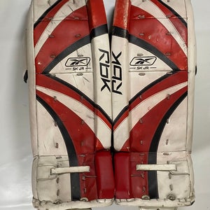 RBK Goalie 29” Leg Pads Red/White/Black