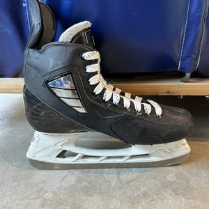 NHL Colorado Avalanche True SVH Pro Hockey Skates Pro Stock 10.5 (Used)