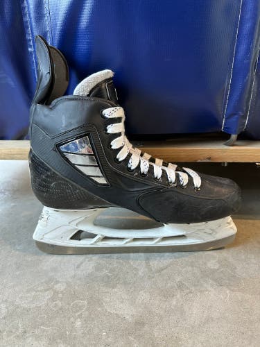 NHL Colorado Avalanche True SVH Pro Hockey Skates Pro Stock 10.5 (Used)