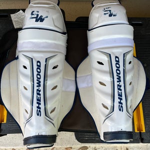 Senior Sher-Wood PMP 17" Shin Pads (Used)