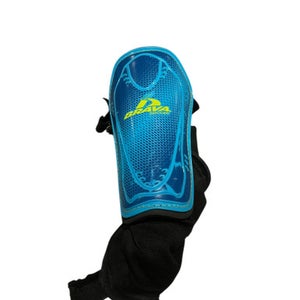 Used Brava Soccer Shin Guards Junior Royal Blue LG 11834-S000034952